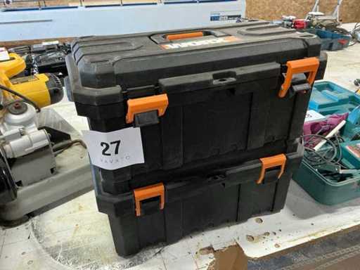 Worx Gereedschapskoffer (2x)