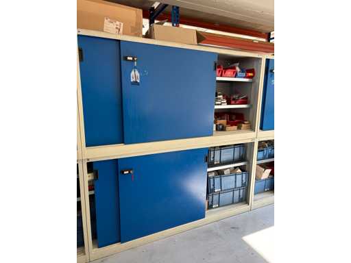   Workshop cabinet with contents