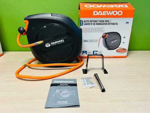 Daewoo - 2025 - DAPAHR20 - Moulinet de tuyau rétractable automatique 20m
