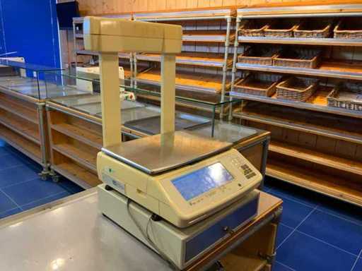 Digi SM-70L Scale - Cash register system with cash drawer