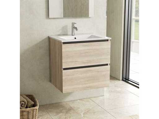 Karo - Natural Oak - 60cm - Badmeubelset