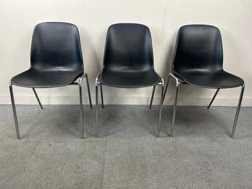 Chaise seau - Chaise de salle d’attente (10 fois)