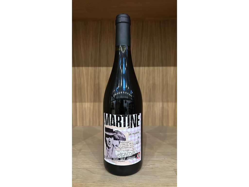 2020 - MARTINE - LES MYSTÈRES DE L'AUDE - Biologische wijn - AUDE HAUTERIVE - Rode wijn (6000x)