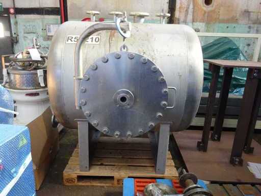 LABBE - 2019 - Edelstahl - Horizontaler Speichertank 1666L