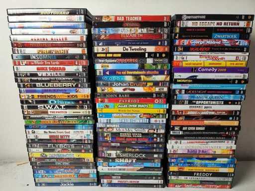 Partia DVD 100 płyt