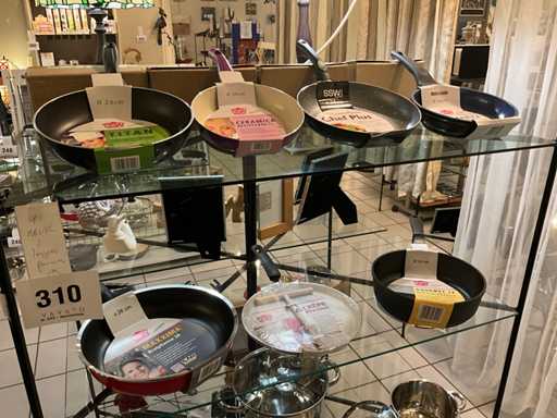 GSW/SSW Pannen (7x) waaronder crepepan en sauteuse