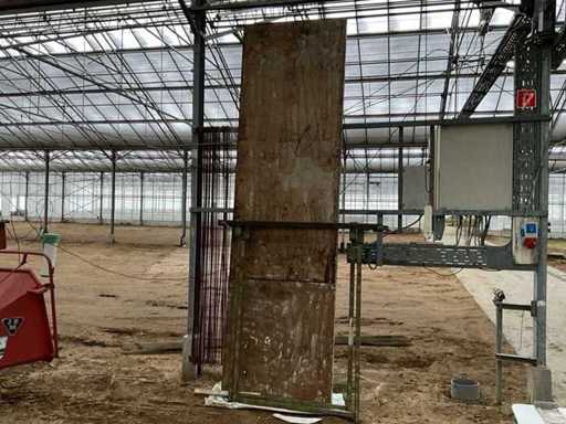 Monorail avec plateau