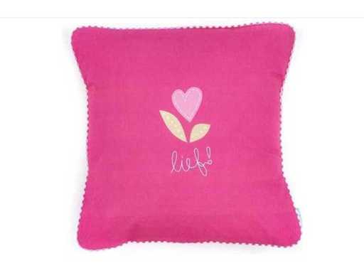 Partij Lief - Sierkussen - Rood (190x)
