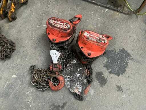 Hadef 14/12 Chain Hoist (2x)