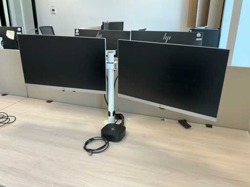 Monitor HP con docking station (16x)