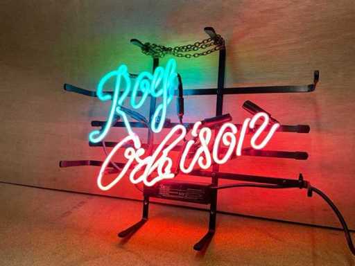 Roy Orbison Glass Neon