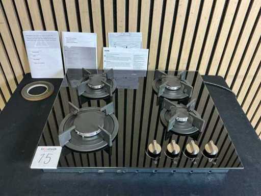 Etna KGG860ZTA Inbouw gas op glas kookplaat