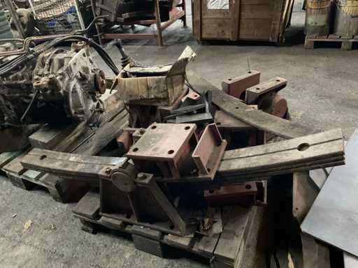 Partij balans bogies voor veerpakket