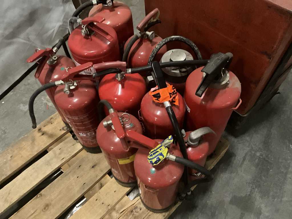 Fire extinguisher (12x)