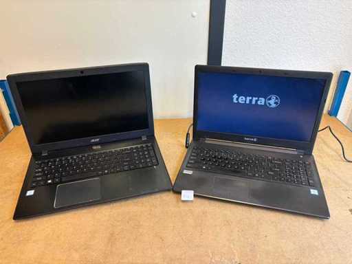 Overige voorraad van de laptop 2x