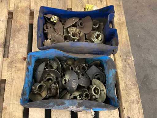 Lot of Scaffolding couplings with rosette