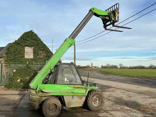 2001 Manitou BT420 Telehandler + Grapples
