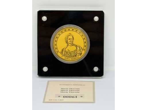 1/200 oz 999 Fijn Goud Maria Theresa