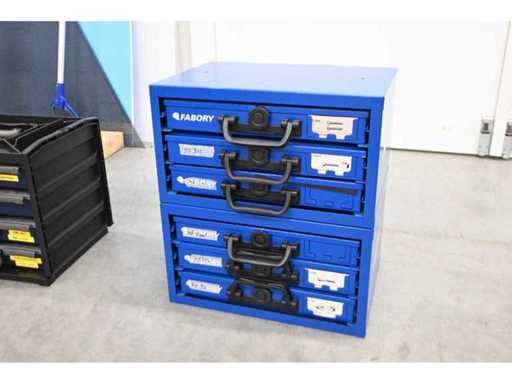 Cutie variată cu Fabory cu 3 piese (oțel inoxidabil) (2x)