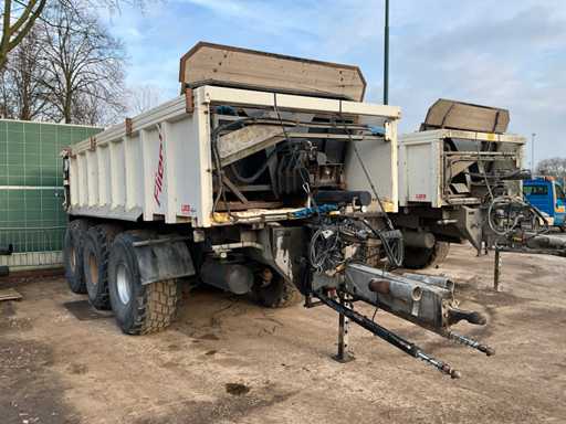 2016 Fliegl Tridem 30to Dumper aanhanger