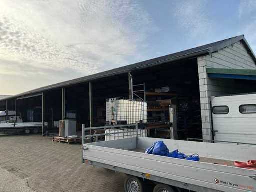 Steel construction / open shed