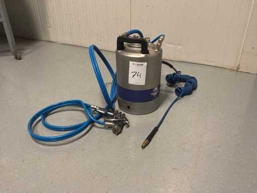 Zela spray Remplir et pulvériser Graisser chaîne