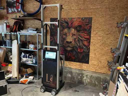 DXonJet VPJET4.0 UV-LED-Tintenstrahl-Wanddrucker