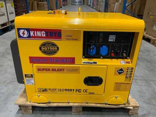 Kingtoyo DG7500 Generator Diesla Silent 6.0kva