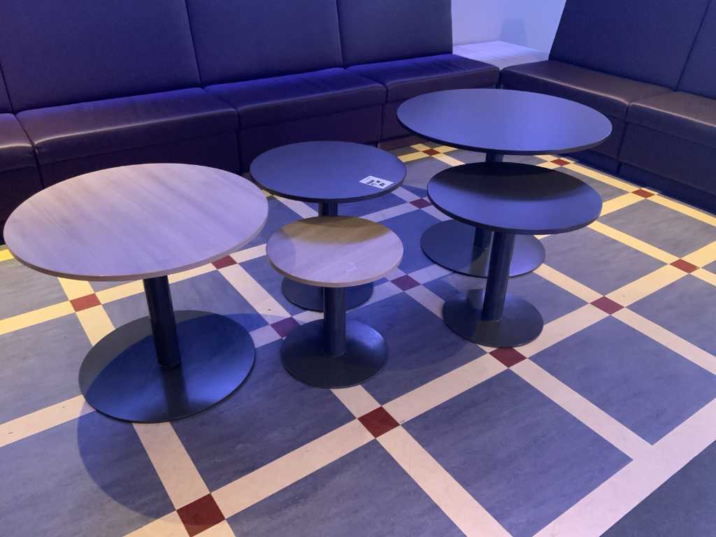 Okrągły stół restauracyjny (5x)