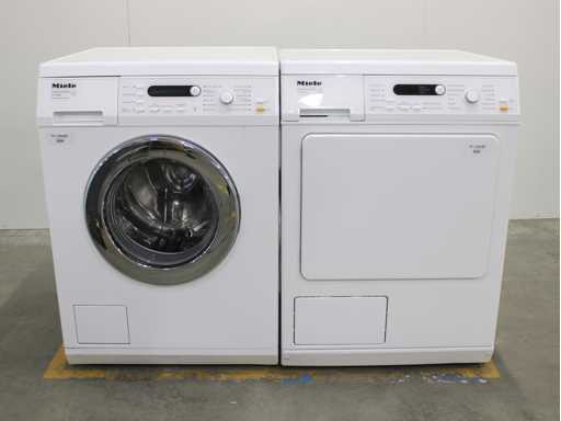 Lavatrice Miele W 5825 SoftCare System & Asciugatrice Miele T 8423 C SoftCare System