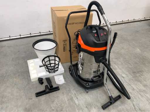 Industriële stofzuiger 80L 3000W