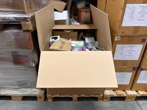 Lagerräumung für gemischte Paletten