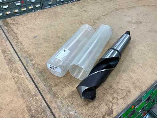 DIN 345 Type N HSS Twist Drill with Morse Taper 77.00 mm