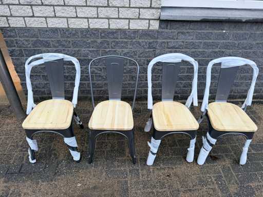 Bistro unused - 4 pieces - Restaurant chair