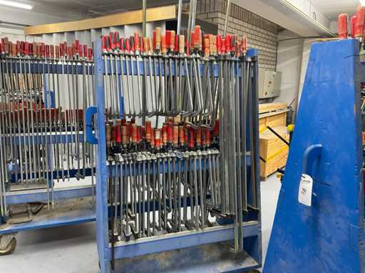 Lote de abrazaderas de pegamento