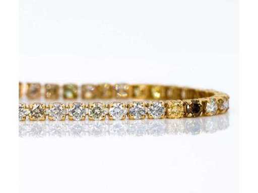 Natural Diamond 1.01 karaat 2EX, BOVENKANT van kleuren G, zeer goede helderheid VS1