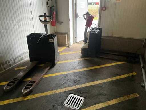 Crown WP-3010-1.6 Electric Pallet Jack (2x)