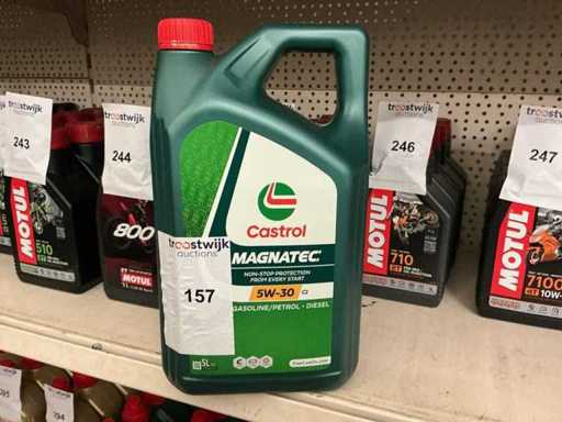 Castrol, capacità 5 litri Olio motore Magnatec 5W-30 (2x)