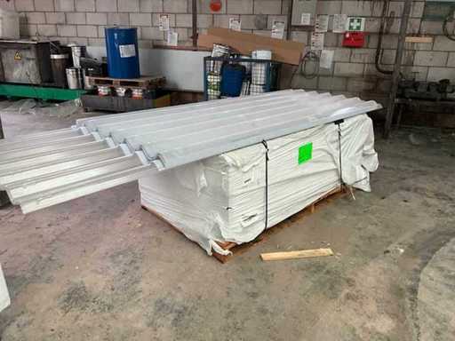Polycarbonate corrugated sheet (75x)