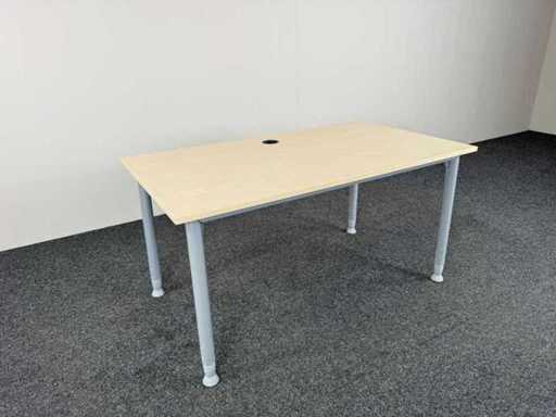 KINNARPS - Bureau 140x80 - Bureautafel (2x)