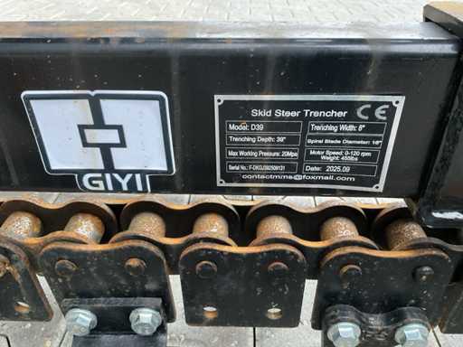 2025 Giyi D39 Schranklader