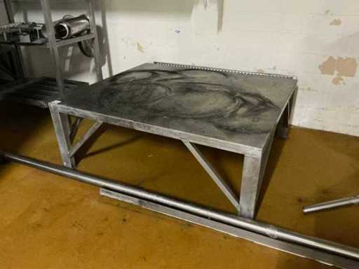 Stainless steel table
