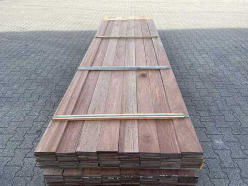 Guyana Teak Country Grade Planks Planed 4000x140x18mm (69x)