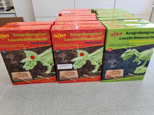 Die Spiegelburg - Bouw & constructie uitgraafset dino skelet