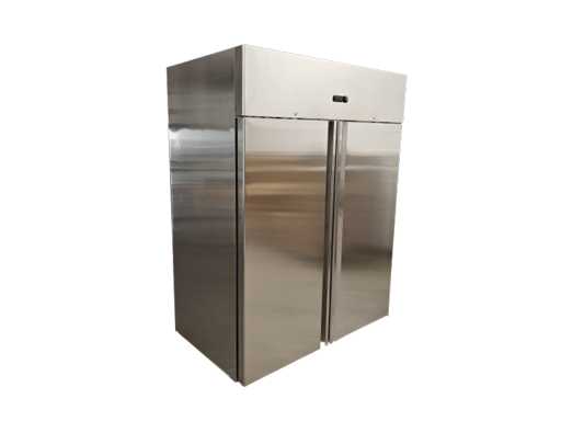 IceShop - 2-deurs negatief koelkast 1400L met LED-verlichting - Vriezer