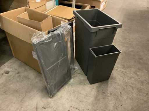 Système intégré de séparation des déchets Hailo Euro Cargo