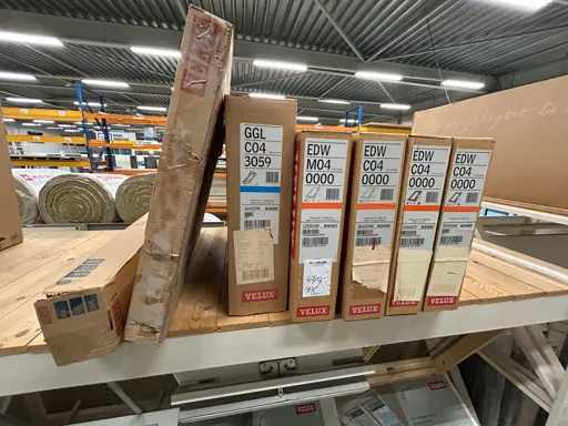 Velux Skylight and accessories (7x)
