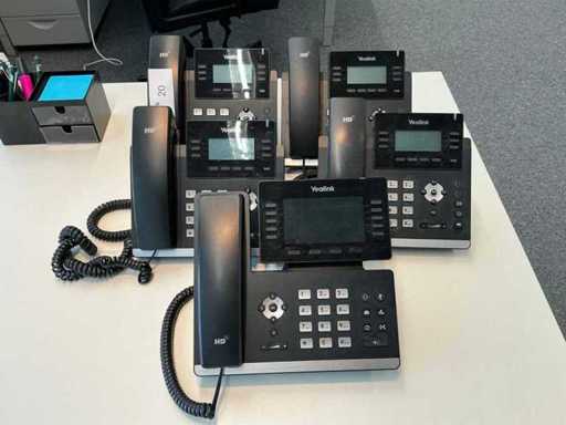 Yealink Various Voip phone (5x)