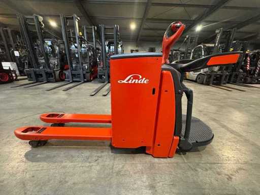 2022 Linde T20AP EVO 2.000kg Ameise Hubwagen stacker Plattform 3.050 Stunden