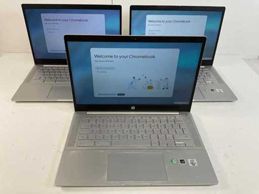 HP Pro C640 14”, Core(TM) i5 10th Gen, 8 GB RAM, 64 GB SSD ChromeBooks (3x)